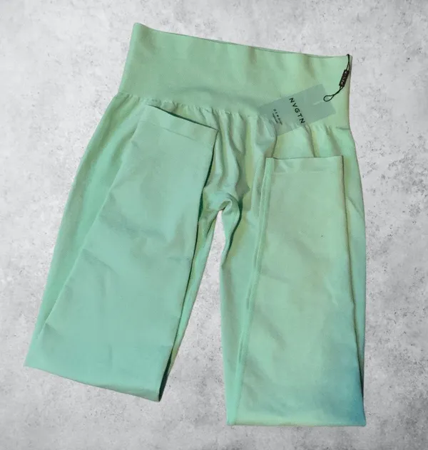 NVGTN Pistachio Contour Seamless Leggings - Image 7