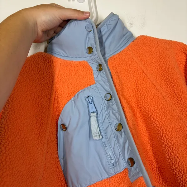 FLAW Free People Rocky Ridge Fleece Jacket Size XS - Image 6