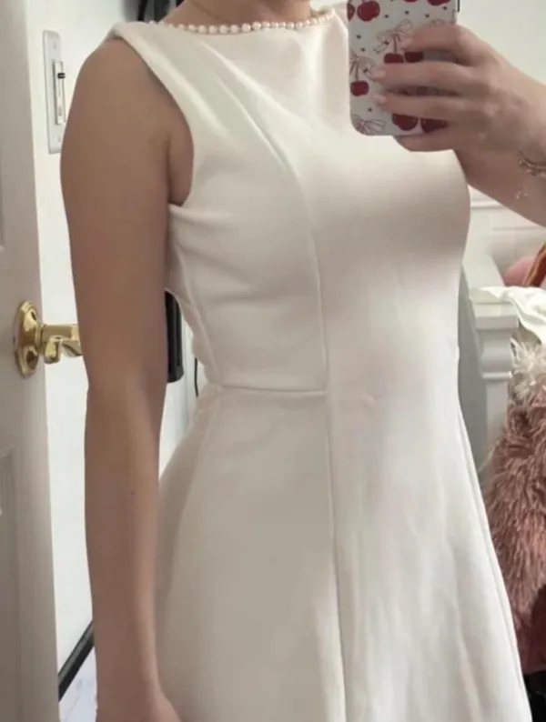 SheIn White mini dress - Image 5