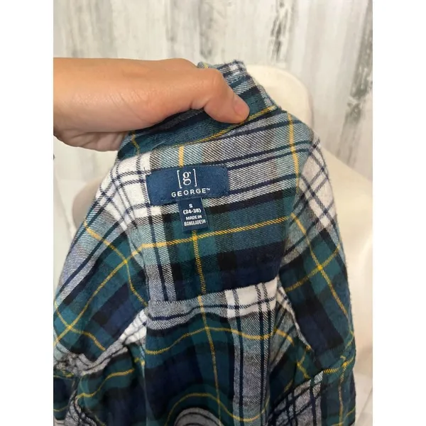 George flannel Green - Image 2