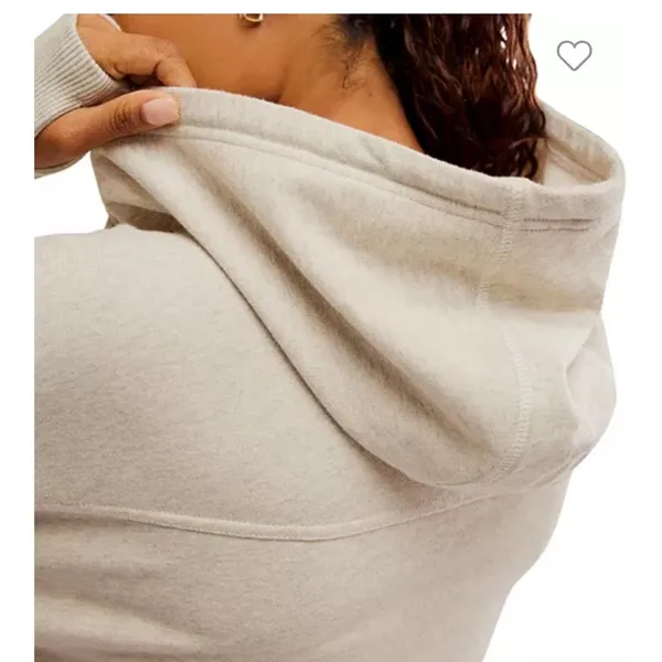 FP Movement X Hatch Maternity Warm Up Jumpsuit Heather Grey XS - Image 3