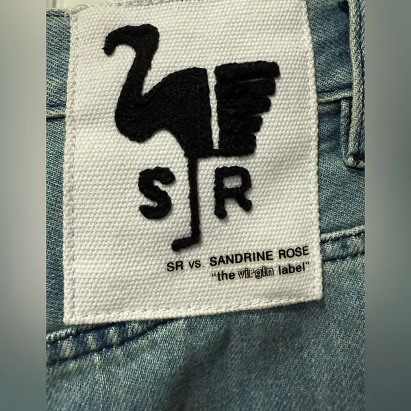 Free People Sandrine Rose Harem SR The Virgin Label Mid Rise Jeans 25 /‎ XS - Image 3