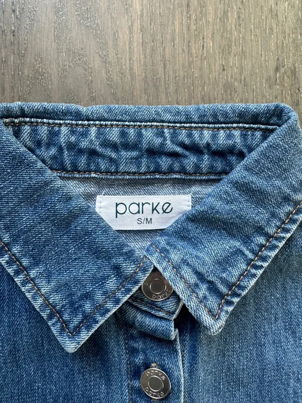 Parke Denim Button Up Shirt - Image 5