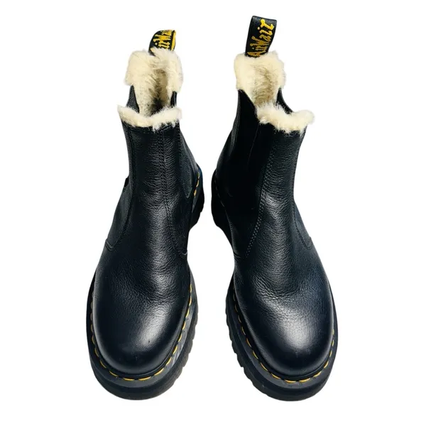 Dr. Martens 2976 Platform Faux- Fur Lined ankle boots - Image 4