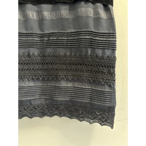 Anna Sui Target 20th Anniversary Black Lace Dress Small S Drop Waist Whimsigoth - Image 10