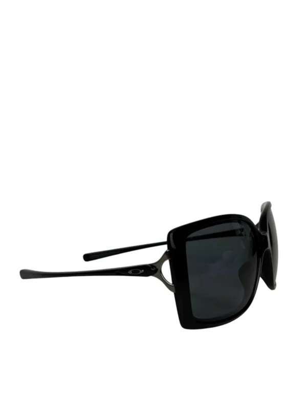 OAKLEY Polarized Splash Black Square Sunglasses  OO9258-02 - Image 2