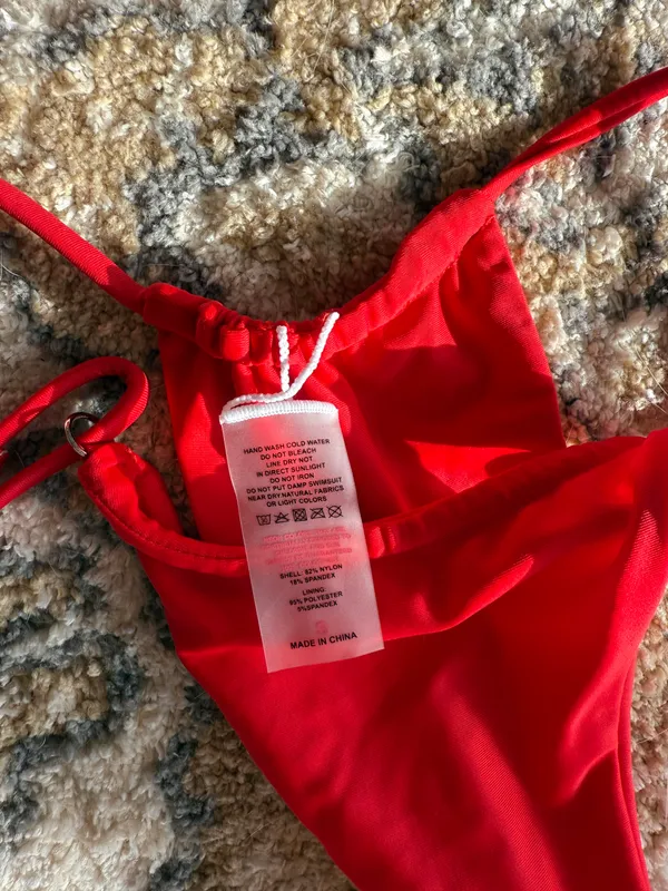 Amazon Red Bikini Set - Image 3