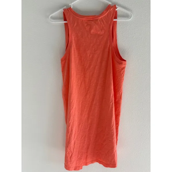 Southern‎ Tide Womens Medium Portia Sun Farer Sleeveless Dress Cotton Orange - Image 2