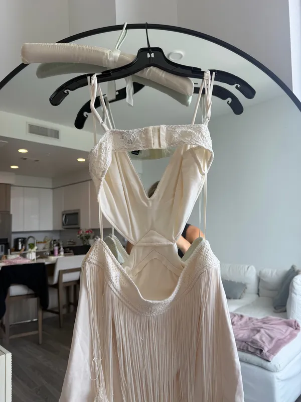 Desert Daydream Fringe Maxi Dress - Image 6