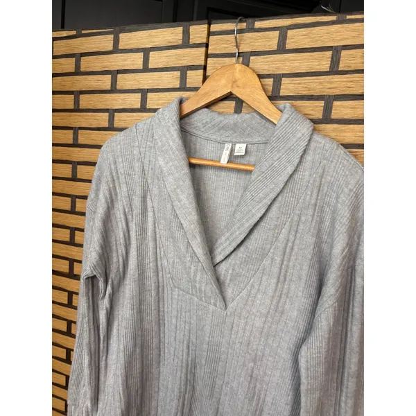 Cato‎ Ribbed Polo long Sleeve Top Size Medium - Image 3