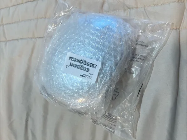 Polished Silver Dome Clutch with Chain Strap - Image 3