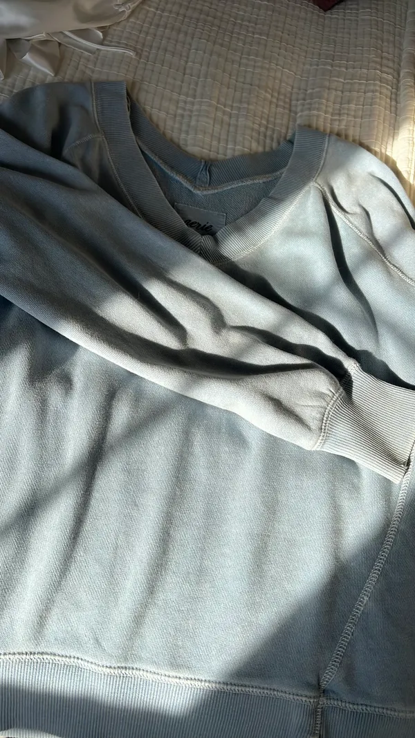 Aerie V-Neck Crewneck - Image 3