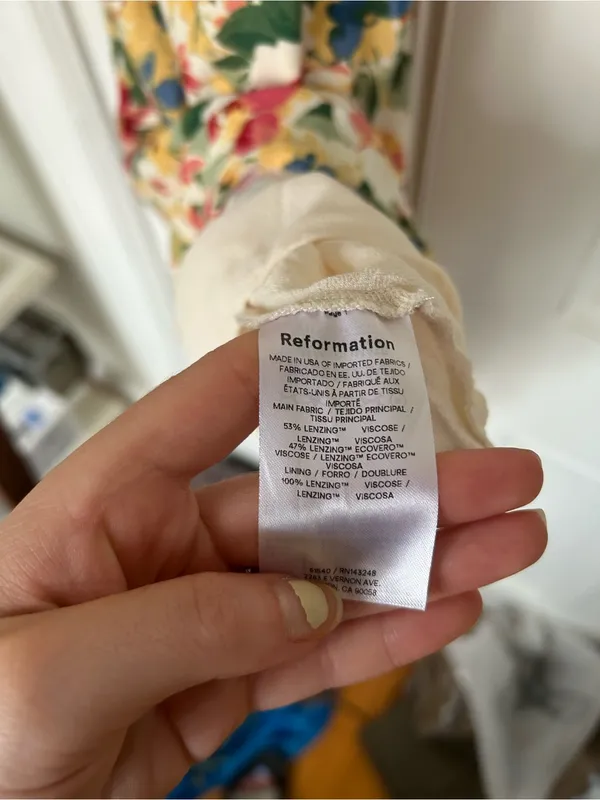 Reformation Tancy Dress in Daria Sz 2 floral - Image 8