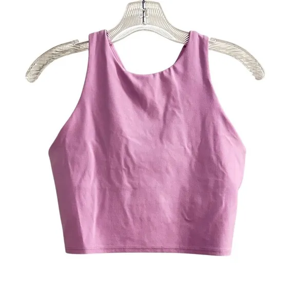 Athleta Women's Pink Tank Top Medium Scoop Neck Sleeveless‎ Casual - Image 5