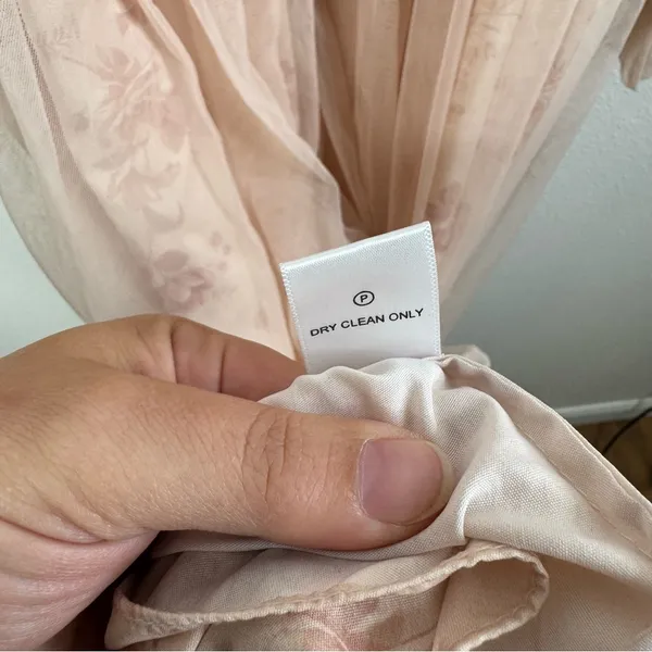 Ivy City Co NWT‎ Last Songbird Pink Fairy Whimsical Modest Midi Dress Medium - Image 13