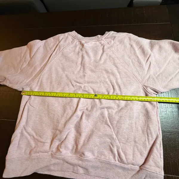 Free People Movement Sweatshirt Womens Medium Pink Oversized Raglan Pullover - Image 7
