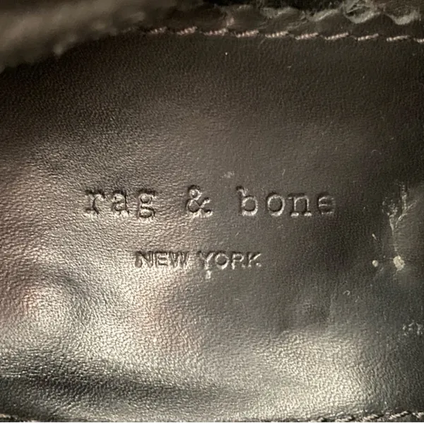 Rag & Bone Wedge Emery Boots Black - Image 6