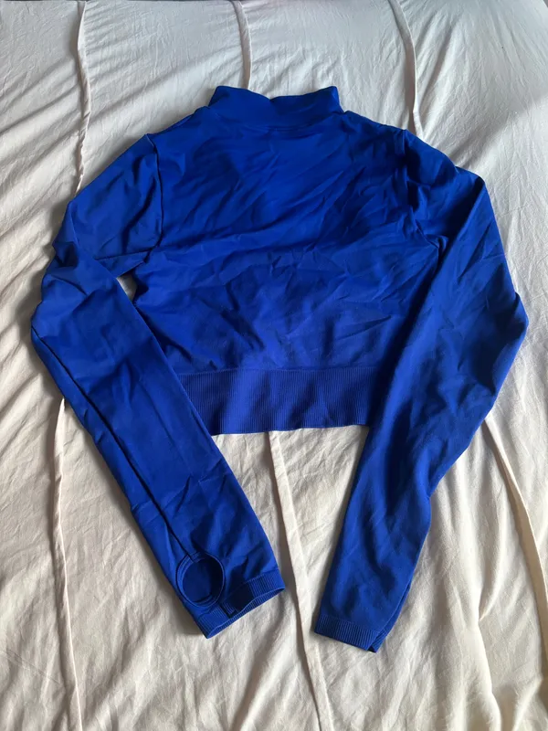 Blue Garage Athletic Half Zip - Image 2