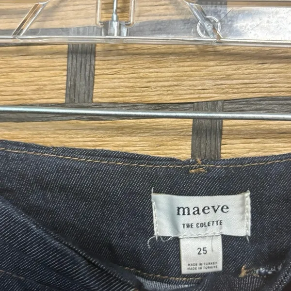 Maeve‎ The Collete Darkwash Crops Size 25 - Image 7