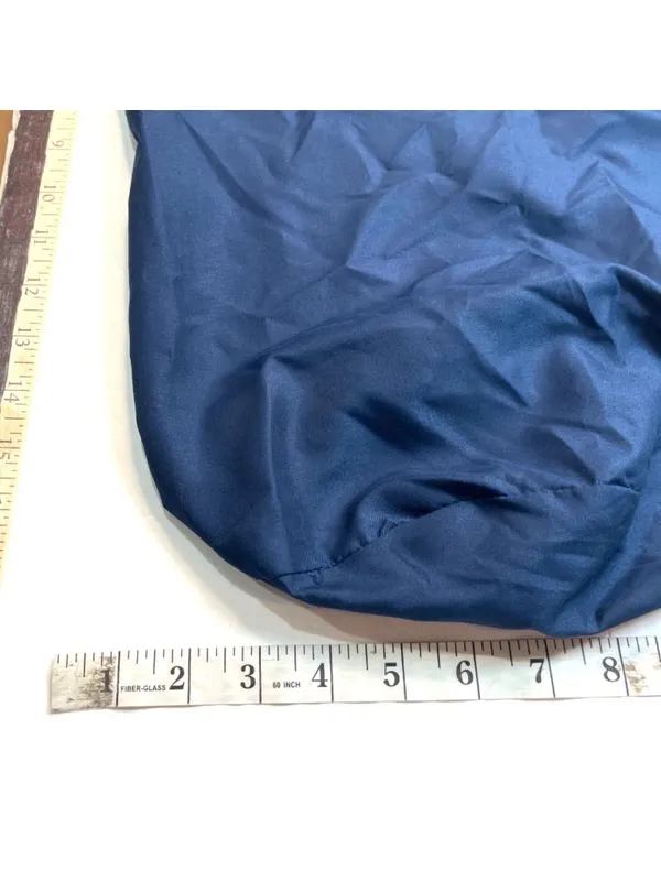 Navy Blue Drawstring Storage Bag 18"x14" Lightweight Polyester Multipurpose 91n - Image 2