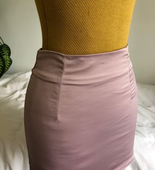 ASOS Satin Micro Mini Skirt - Image 2