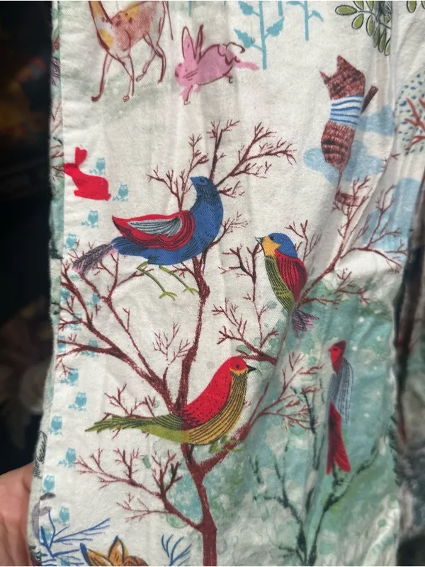 Anthropologie E by Eloise Woodland Animal Pajama Pants – Size XS - Image 5