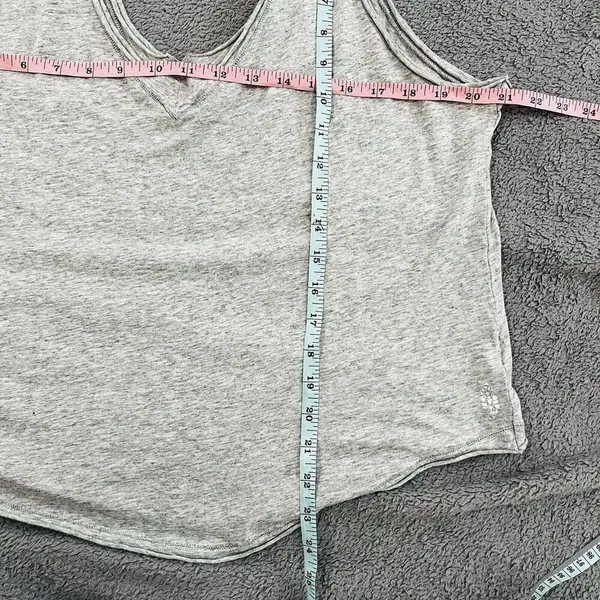 Free People Movement Henry Tank Top Light Grey Size M Lightweight Athleisure - Image 7