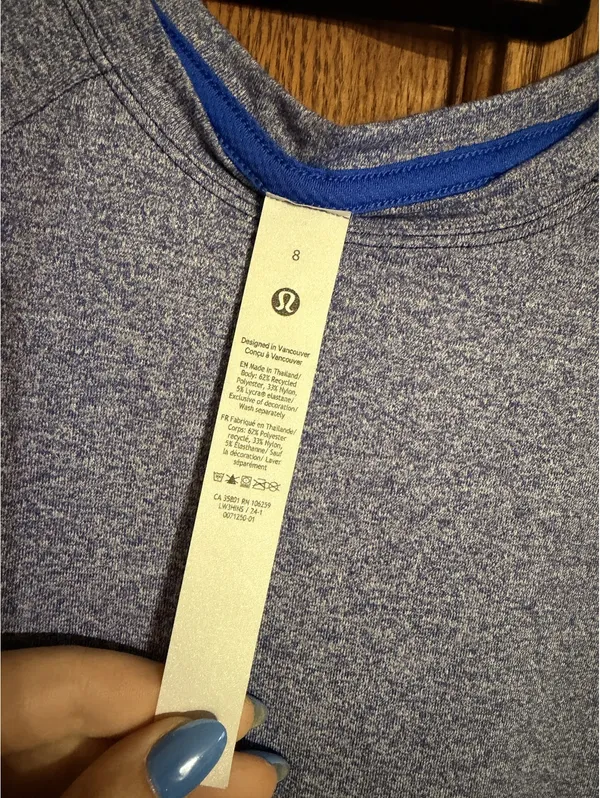 Lululemon Women’s Short Sleeve Top - Image 3