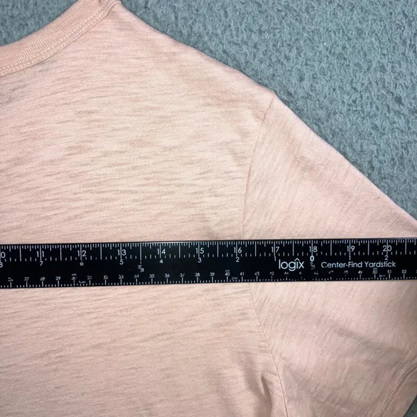 Old Navy Saguaro Desert Graphic Tee Women XL Tall Pink Western Retro Slub Cotton - Image 6