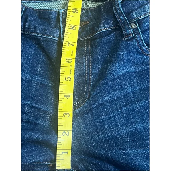 KUT from the Kloth Natalie High Rise Bootcut Jeans Blue Dark Wash Short Size 4 - Image 8