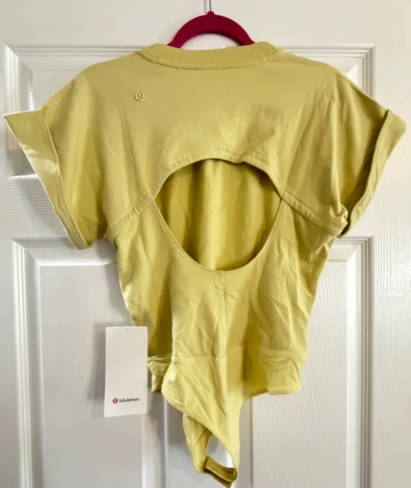 Lululemon Heavyweight Cotton T-Shirt Bodysuit - Image 3