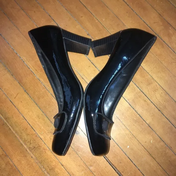 Croft & Barrow Brina patent leather black pumps - Image 5