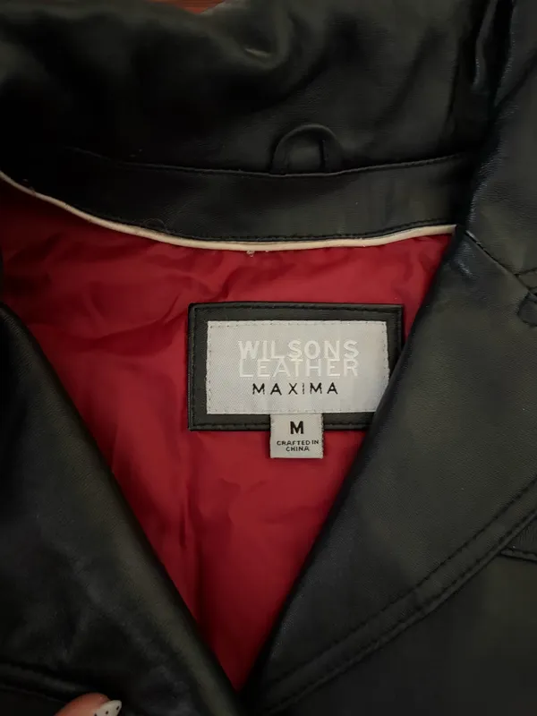 Wilson's Leather Women’s Black leather jacket - Image 3