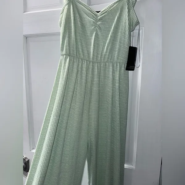 Caution to the Wind Green jumpsuit - Image 3
