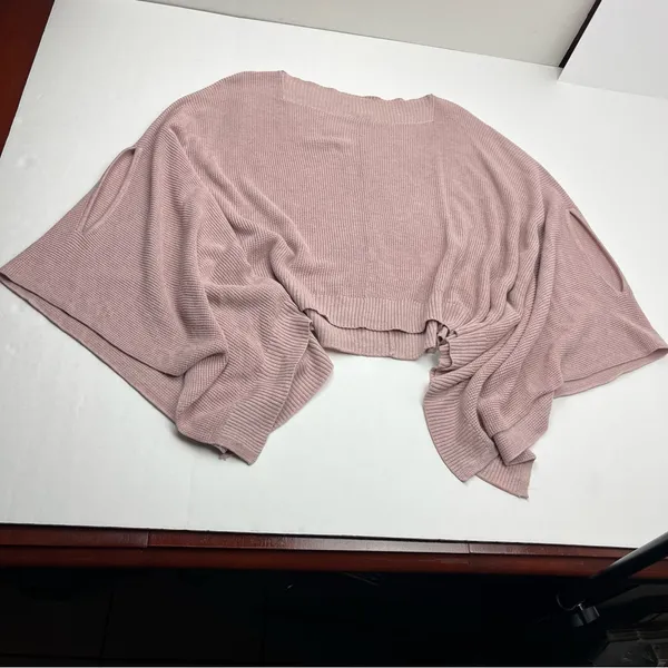 Lululemon Athletica‎ Forward Flow Cape Poncho Womens One Size Vintage Mauve Soft - Image 3