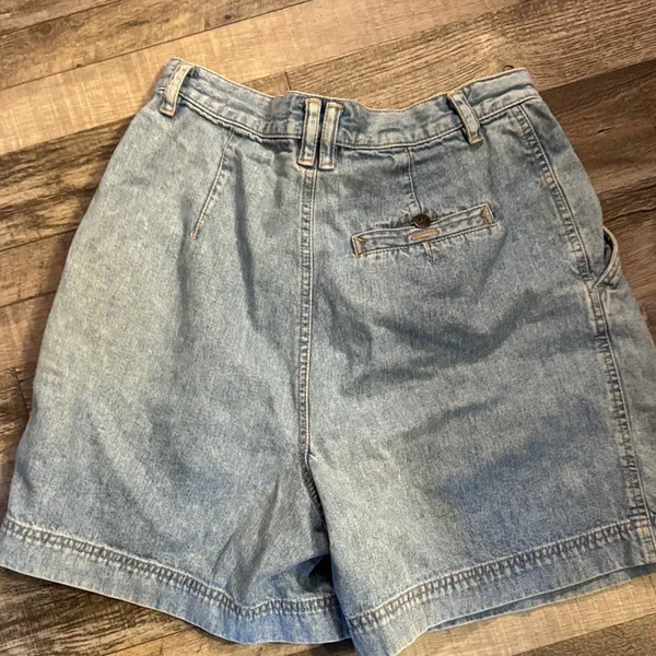 Casual Light Blue Women's Jean Shorts / DG57 - Image 4