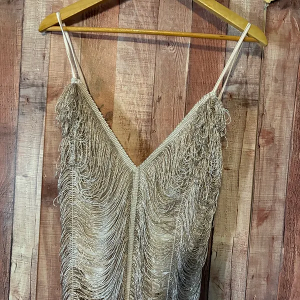 PrettyLittle Thing‎ Rose Gold Dress Size 4 - Image 3