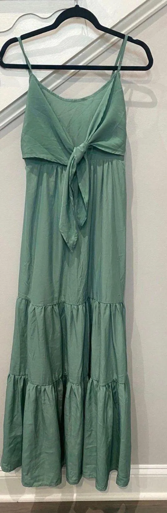 Indian pakistani double part plunge strappy maxi dress - Image 10