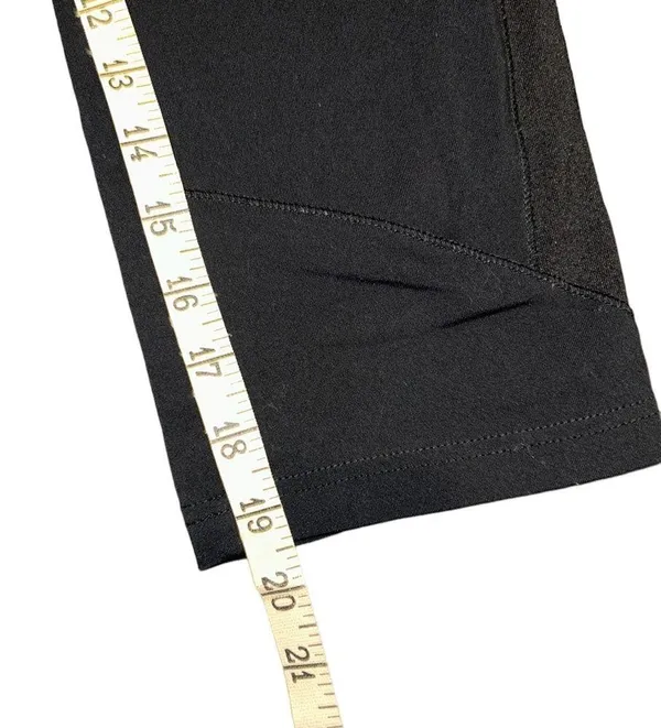 Alo cool fit black cropped leggings size medium - Image 7