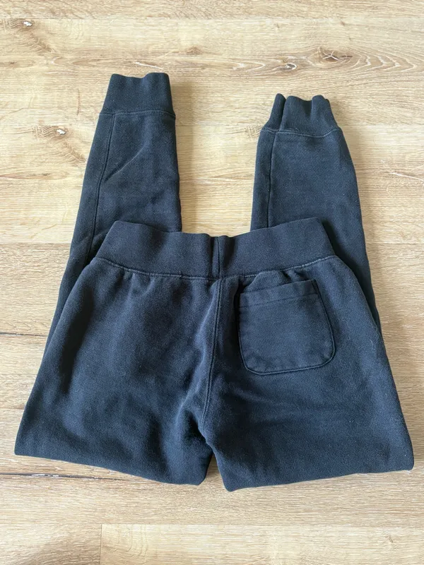 Champion Black Reverse Weave Joggers - Image 5