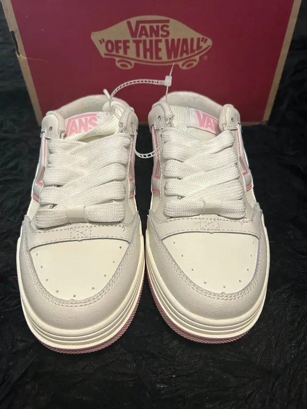 VANS Upland mules white pink mules clogs slip on shoes sneakers women’s 9 new - Image 6