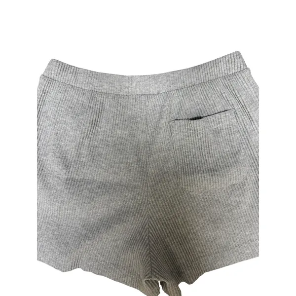 Aloha Island Alo Yoga High-Waist Muse Shorts Athletic Heather Grey Women's Size‎ Large - Image 3