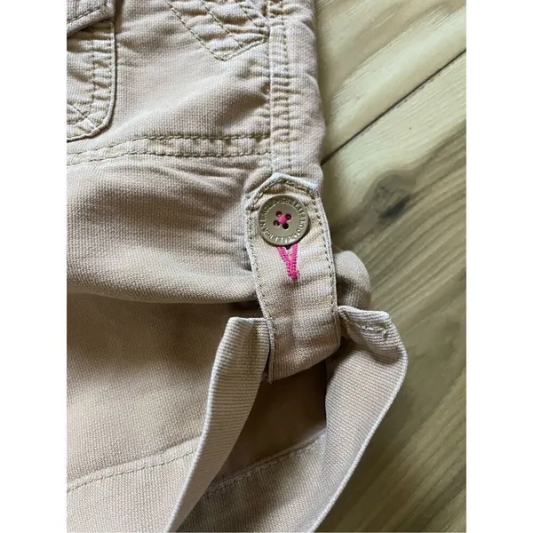 American Eagle Women's Tan and Pink Shorts S - Image 4