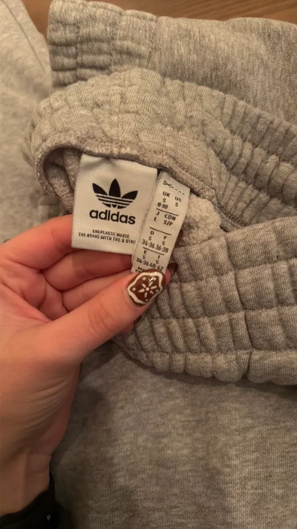 Grey Adidas Sweatpants Jogger - Image 2