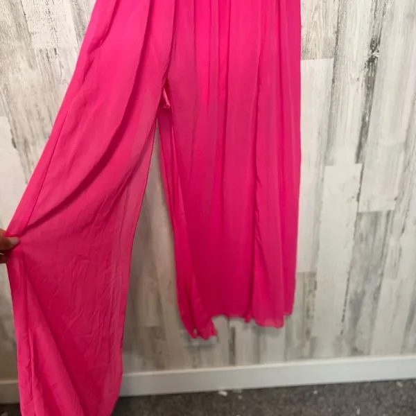 Mesh maxi dress Pink Size L - Image 2