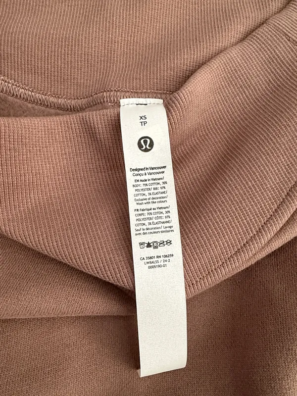lululemon Scuba HR Mini Skirt Brown Size XS - Image 2