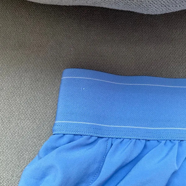 Alo Yoga Match Point Tennis Skirt Crystal Clear Blue M - Image 6