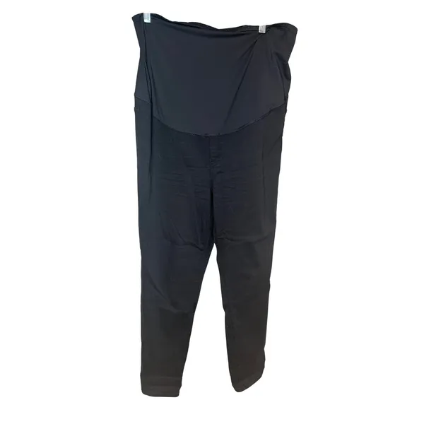 Madewell Maternity Skinny Jeans Over-the-Belly Black‎ Size 32 - Image 3