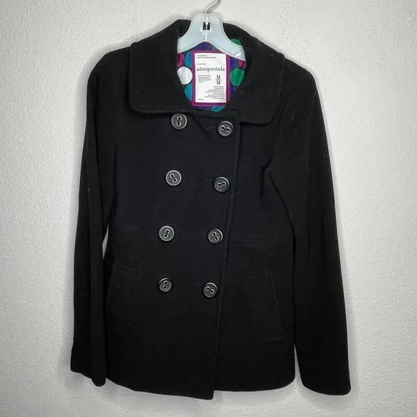 Aeropostale Coat Black‎ - Image 3