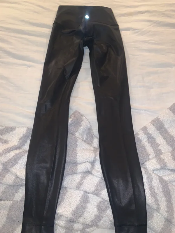 Wonder Under Faux Leather Leggings - Image 2